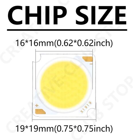 10pcs 12W 15W 18W 20W 24W 30W 36W Bridgelux LED Chip Cold White 6000K Matrix Matrix لـ DIY Sotflight Downlight (4000K ، 12W DC36-39V) in Saudi Arabia