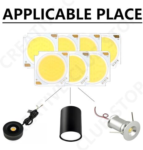 10pcs 12W 15W 18W 20W 24W 30W 36W Bridgelux LED Chip Cold White 6000K Matrix Matrix لـ DIY Sotflight Downlight (4000K ، 12W DC36-39V) in Saudi Arabia