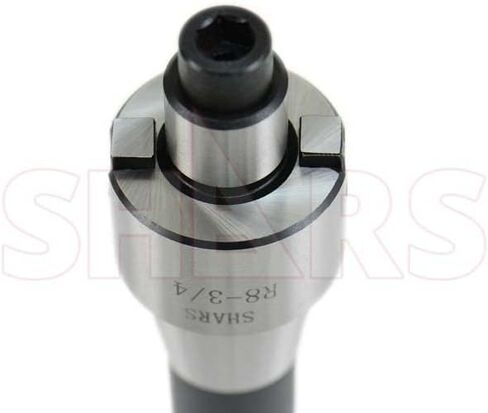 Shars R8 Shank Shell Face Mill Arbor Adapter Adapter for Bridgeport ، 3/4 Arbor Diameter 202-5161B P in Saudi Arabia