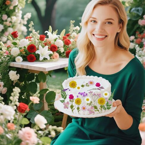 60 Pcs Flower Birthday Cupcake Toppers Wildflower Cupcake Toppers for Bridal Shower Women Garden Floral Fairy Party Decor 2025 Graduation Prom Party Cake Decorations in Saudi Arabia