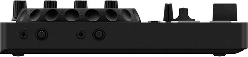 Alphatheta DDJ-FLX2 2-Deck DJ Controller مع Pioneer DM-40D-W 4 "مكبرات الصوت النشط على سطح المكتب الأبيض وكابل Hosa Stereo Breakout in Saudi Arabia