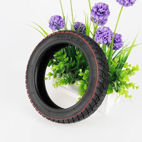 60/70-7.0 Electic Scooters Solid Off-Road Tubeless Tire Wheels Fit For MI4pro MI4pro Plus MI4 Pro Max Electric Scooter Replacement Wheels Tyre Accessories Parts (black) in Saudi Arabia