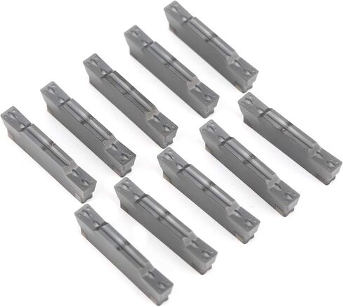 إدراج كربيد ، 10pcs مخرطة CNC إدراج حزن قطع الأداة تحول مخرطة CNC مخرطة إدراج أداة قطع كربيد الصلبة القابلة للشفرة mgmn300 - m lda in Saudi Arabia