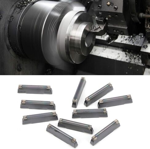 إدراج كربيد ، 10pcs مخرطة CNC إدراج حزن قطع الأداة تحول مخرطة CNC مخرطة إدراج أداة قطع كربيد الصلبة القابلة للشفرة mgmn300 - m lda in Saudi Arabia