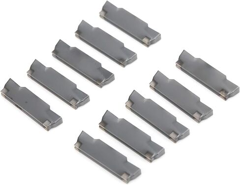 إدراج كربيد ، 10pcs مخرطة CNC إدراج حزن قطع الأداة تحول مخرطة CNC مخرطة إدراج أداة قطع كربيد الصلبة القابلة للشفرة mgmn300 - m lda in Saudi Arabia