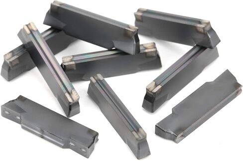 إدراج كربيد ، 10pcs مخرطة CNC إدراج حزن قطع الأداة تحول مخرطة CNC مخرطة إدراج أداة قطع كربيد الصلبة القابلة للشفرة mgmn300 - m lda in Saudi Arabia