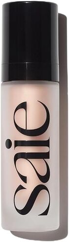 Saie Mini Glowy Super Gel Lightweight Illuminator - Luminizer + Makeup Primer for Glowing Skin - Enriched with Vitamin C + Hydrating Squalane Oil - Starglow (0.5 oz) in Kuwait