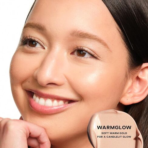 Saie Mini Glowy Super Gel Lightweight Illuminator - Luminizer + Makeup Primer for Glowing Skin - Enriched with Vitamin C + Hydrating Squalane Oil - Starglow (0.5 oz) in Kuwait