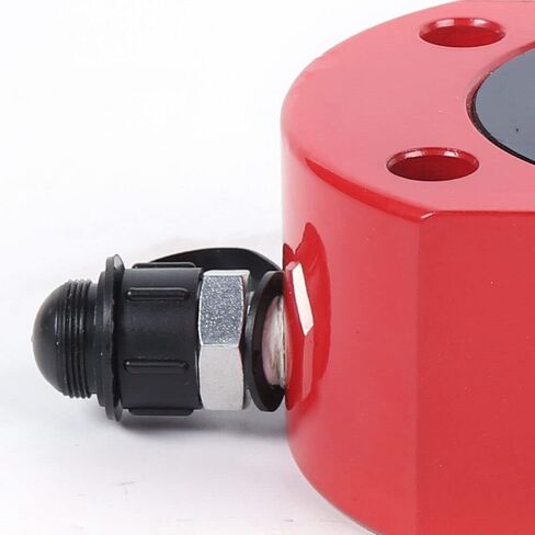 20Ton 0.47"(12mm) Stroke Hydraulic Cylinder Jack kit with 60MPa CP-180 Manual Hydraulic Pump, Low Profile Hydraulic Ram Jack Pancake Hydraulic Jack for Machinery, Bridge, Construction in Saudi Arabia