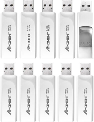 MMOMENT MU39 32GB USB 3.1 Gen1 Flash Drive, Read Speed up to 90MB/s, Retractable Design Thumb Drive in Saudi Arabia
