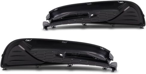 For Honda Civic 2013 2014 2015 Fog Light Cover Driver And Passenger Side | Pair | Front | Textured Black | Made Of PP Plastic | Replacement For HO1038113, HO1039113 | 71107TR3A61, 71106TR3A61 in Kuwait