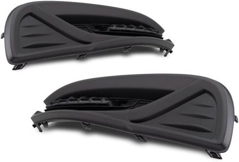 For Honda Civic 2013 2014 2015 Fog Light Cover Driver And Passenger Side | Pair | Front | Textured Black | Made Of PP Plastic | Replacement For HO1038113, HO1039113 | 71107TR3A61, 71106TR3A61 in Kuwait