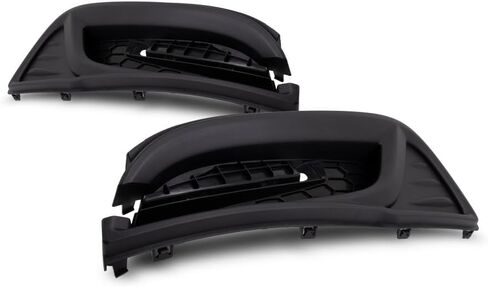 For Honda Civic 2013 2014 2015 Fog Light Cover Driver And Passenger Side | Pair | Front | Textured Black | Made Of PP Plastic | Replacement For HO1038113, HO1039113 | 71107TR3A61, 71106TR3A61 in Kuwait