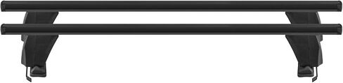 أعمدة Omac Top Roof Cross تناسب Audi Q5 2021-2025 2pcs الألومنيوم الرمادي in Saudi Arabia