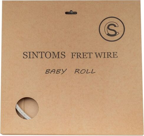 Sintoms Baby Roll 280140 Standard Series Nickel Silver Extra Hard 2.8mm Jumbo Fret Wire for Ibanez Esp Jackson Hard Rock Style Electric Guitar (8M Rolls) in Saudi Arabia
