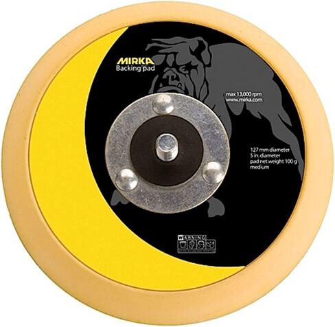 Mirka Abrasives 5" Solid Grip-Faced Backup Pad (MRK-105GG) in Saudi Arabia