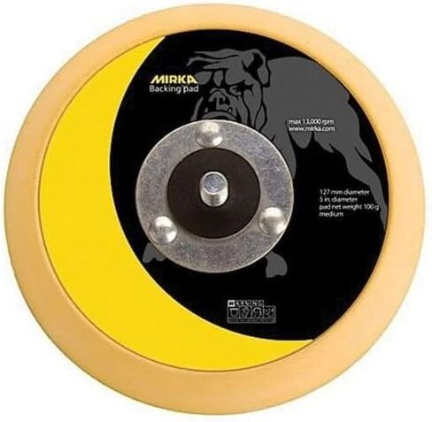 Mirka Abrasives 5" Solid Grip-Faced Backup Pad (MRK-105GG) in Saudi Arabia