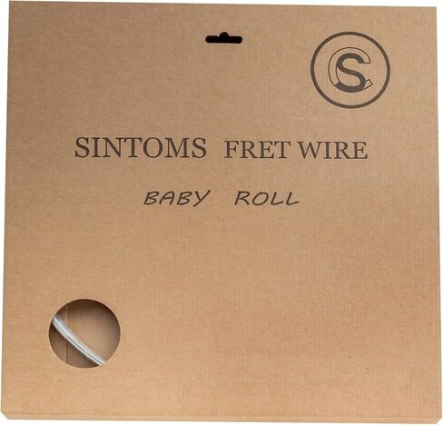 Sintoms Baby Roll 280140 Standard Series Nickel Silver Extra Hard 2.8mm Jumbo Fret Wire for Ibanez ESP Jackson Hard Rock Metal Style Electric Guitar (8m Rolls) in Saudi Arabia