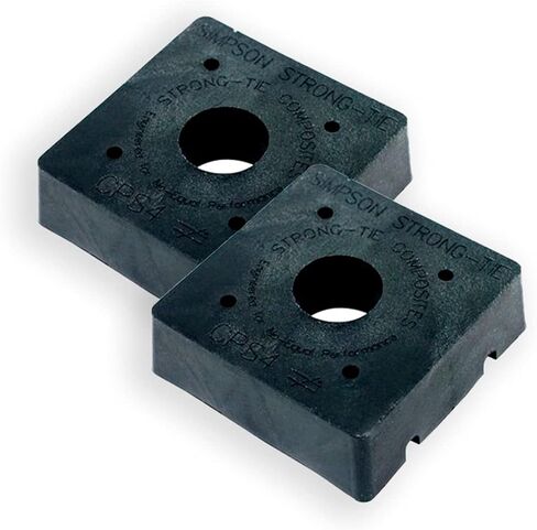 CPS4 4x4 Composite Standoff Base, 2 Pieces in Saudi Arabia