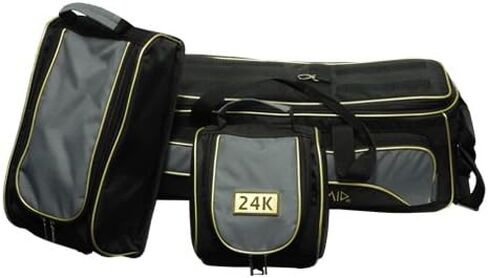 Pyramid Path Triple Tote Roller Plus Bowling Bag with Detachable Shoe Bag (Fits US Mens Size 15), Accessory and Side Pocket, Lightweight Travel Design in Saudi Arabia