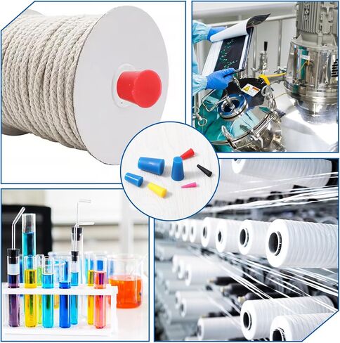 100 Pcs Silicone Rubber Tapered Plug 1/16" to 1/2" High Temp Rubber Stoppers for Coating Hole Plugs Spraying Painting Protection Masking Off Holes (7 Size) in Saudi Arabia