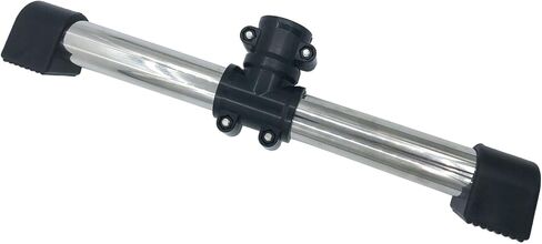 Electronic Drum Standard T-Leg Assembly Include Plastic Drum Rack T-Leg Clamp, 16.5inch Metal Rack Tube and 2Pcs Electronic Drum Rubber Feet in Saudi Arabia