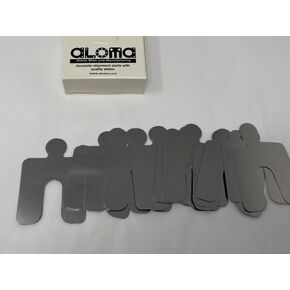 Shim A.015-PACK-REG Size A .015 304 Stainless 2"x2" w/Tab Shims Box of 20 in Saudi Arabia