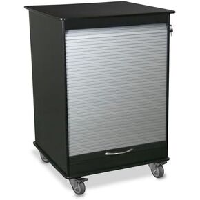Black & Silver Polyethylene Maui Lab Island 2 Foot Lab Cart - 24 x 35 x 24 in. in Kuwait