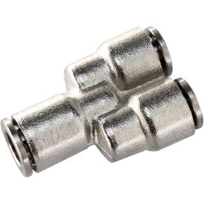 pw py 3 way y type brass prass push touch on to to tivection reclude pneumatic etuctions 5pcs in Kuwait