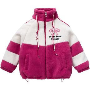 سترة سميكة للأطفال مع سترة سحاب وخفيفة الوزن ودافئة ، مناسبة للطقس البارد 2-12 سنة in Kuwait