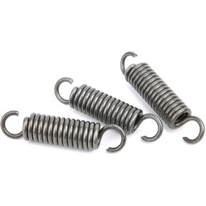 Extension Spring,Tension Springs, Spring Steel, Wire Diameter 1.2 mm, OD 13 mm, Free Length 100-200 mm, 3 Pcs(1.2 x 13 x 140 mm) in Saudi Arabia