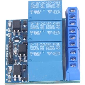 3 Channel Relay Module, 3 Channel Relay Module, High Voltage Relay Board, with Isolated Optocoupler, Adopts Fault Tolerant Design, Electronic Relays (5v (compatible with 3.3V)) in Saudi Arabia