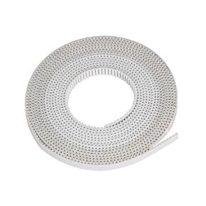 1PCS 3D PRINTER PARRINTS 2GT TIMING BELT PU مع الصلب CORE 6 مم عرض 1M حزام مفتوح أبيض لإكسسوارات DIY (2 متر) in Kuwait