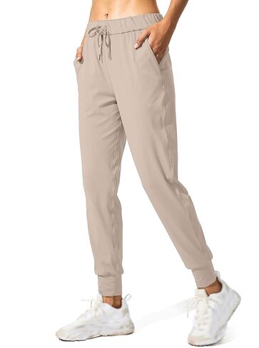 Women Jogger Pants Lightweight Hiking Pants Qiuck Dry Outdoor Trousers Running Sweatpants Active Track Pants Pockets in Saudi Arabia