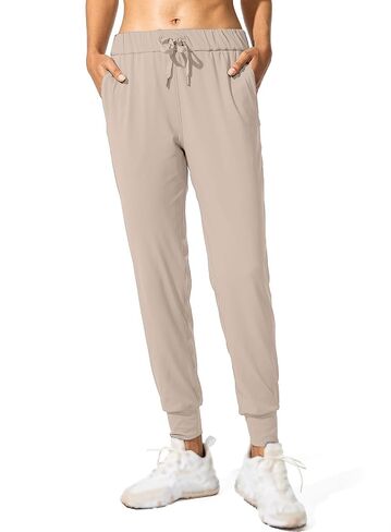 Women Jogger Pants Lightweight Hiking Pants Qiuck Dry Outdoor Trousers Running Sweatpants Active Track Pants Pockets in Saudi Arabia