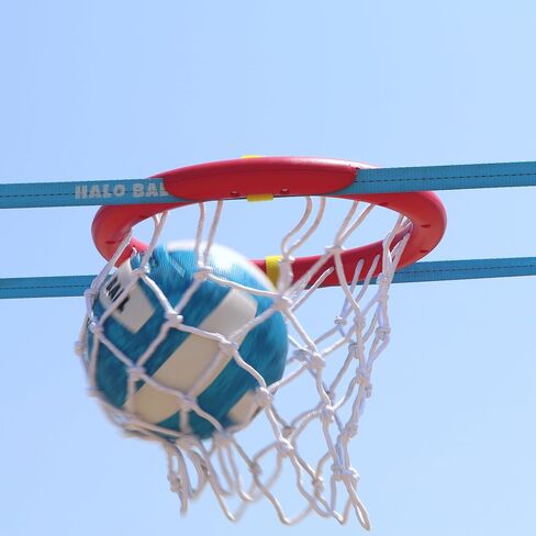 Halo Ball Rim Pack- ملحق إلى Halo Ball Portable Basketball Hoop - حافات إضافية للعب على الشاطئ ، العشب ، الفناء الخلفي ، البلياردو ، العشب - يضيف بسهولة إلى Halo Ball لمزيد من المرح in Saudi Arabia