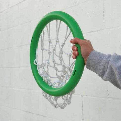 Halo Ball Rim Pack- ملحق إلى Halo Ball Portable Basketball Hoop - حافات إضافية للعب على الشاطئ ، العشب ، الفناء الخلفي ، البلياردو ، العشب - يضيف بسهولة إلى Halo Ball لمزيد من المرح in Saudi Arabia