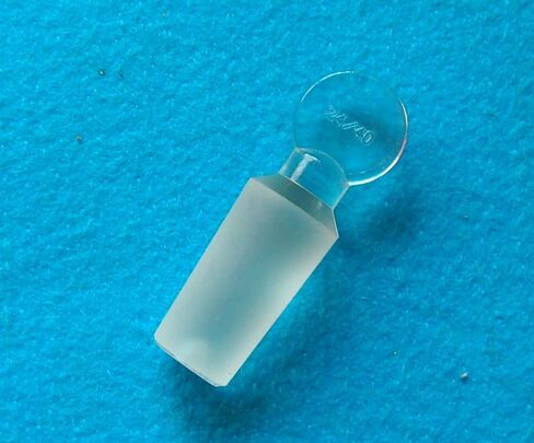 2PCS 24/40 Solid Glass Stopper Lab Bottle Plug Laboratory Glassware in Kuwait
