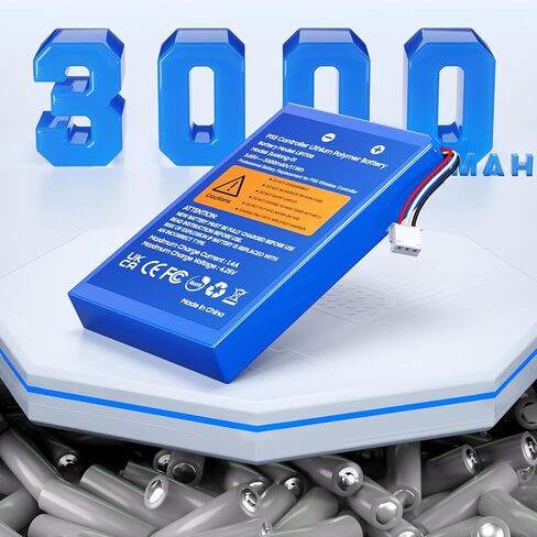 بطارية وحدة تحكم PS5 ، حزمة بطارية PS5 ذات السعة العالية 2 × 7200 م in Kuwait