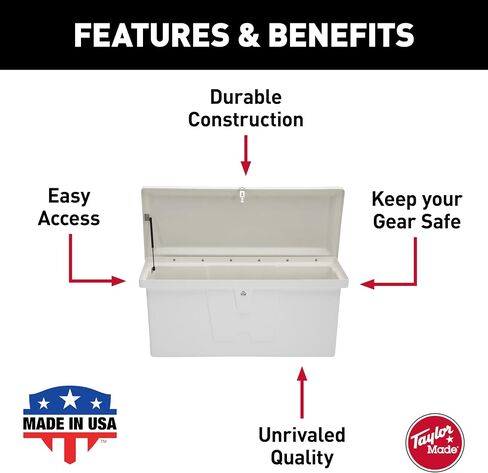 Taylor Made Stow N’ Go Fiberglass Dock Box in Saudi Arabia