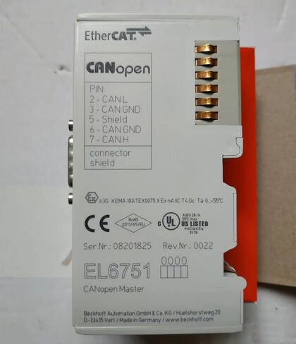 EL6751 丨 1PC 100 ٪ NEW BECKHOFF BUS COUPLER EL6751 PLC MODULE in Saudi Arabia