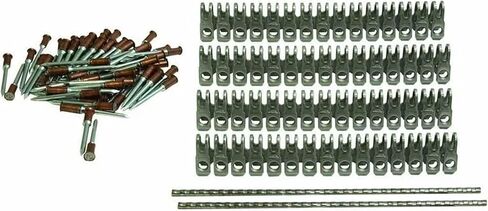 Apache 25085381 Stainless Steel Self Setting Alligator 7 Inch Rivet Belt Fasteners with Pins and Splices (12 Pack) in Saudi Arabia