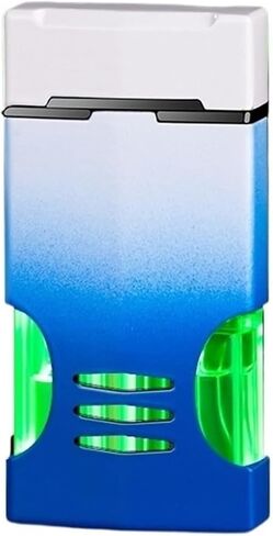 Windproof Butane Lighter, Candle Lighter, Inflatable Adjustable Flame Lighter, Outdoor Portable Butane Lighter, Collectibles, Candles, Gifts for Men(Black) in Saudi Arabia