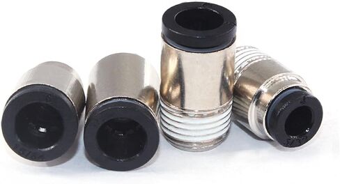 POC3/4/5/6-M3/M4/M5/M6/M7 Hexagon Socket Thread Connector Cylindrical Air Pipe Connectors 5Pcs(POC4-M7) in Saudi Arabia