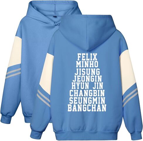 ACEFAST INC Kpop Stray Kids Hoodie Felix Bangchan Hyunjin Jisung Changbin Minho Seungmin Sweatshirt Merch for Women in Saudi Arabia
