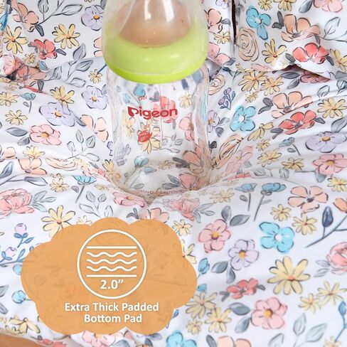 وسادة مقعد مبطنة مبطنة ناعمة ، وسادة نظيفة ومسح ومسح لسيادة Stokke Tripp Trapp High ، 18 "L x 11" W ، تصميم متوافق وقابل للتحويل (Sweet Dreams-Whales & Balloons) in Kuwait