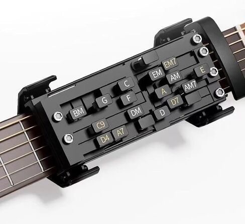 Guitar Chord Trainer for Adults,Guitar Learning Aid Accessories | Guitar Aid Assisted Tool Guitar Teaching Practice Aid Guitar Learning System for Family Adults Kids in Saudi Arabia