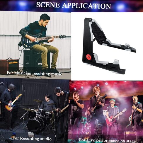 HUIOP Musical Instrument Stand, Instrument Stand, Folding Instrument Stand for Ukelele Violin Mandolin Foldable Stand Holder A-Frame Bracket Universal Compact Space-Saving in Saudi Arabia