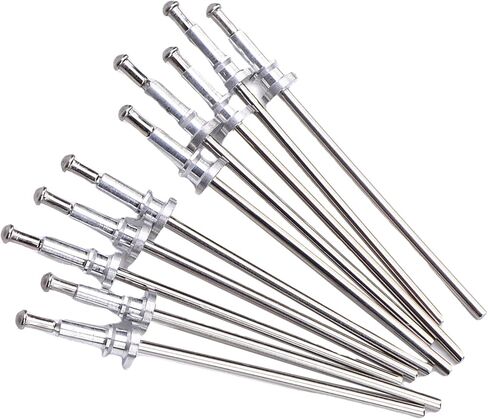 10PCS Window Trim Clip Spot Weld Pin Universal Trim Clip Stud Rivets Set with Sturdy Metal for Mechanical Connection Rivet Style in Saudi Arabia