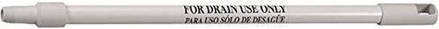 Remco 6024DRN 24" Fiberglass Handle with Threaded Tip, 1-1/2" Diameter, White in Saudi Arabia